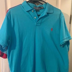 Ralph Lauren Polo Turquoise Size large